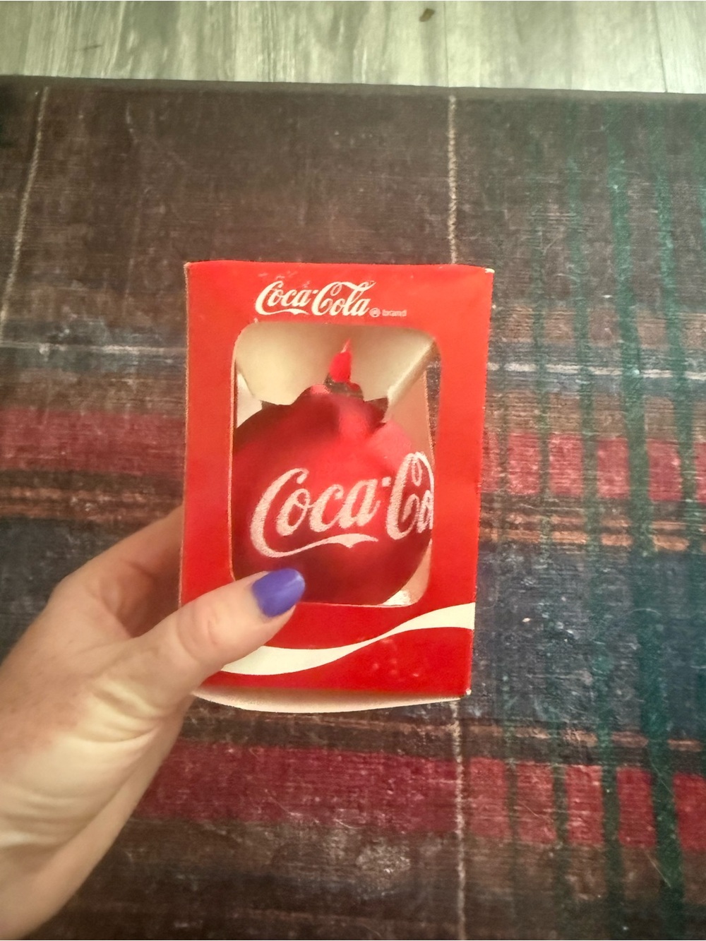 Coca-Cola Red Holiday Ornament in Box